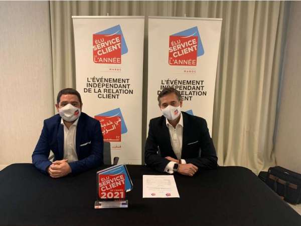 service de lannee - Résultats	de la 4ème édition de l’Élection du Service Client de l'Année Maroc