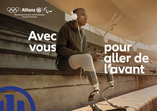 AZ OPM LV Runner Africa FR 297x420 RGB - Allianz entame un partenariat mondial Olympique et Paralympique de huit ans