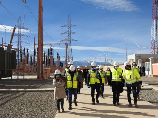Photo 2 1 - L’ONEE achève la construction du parc éolien de Midelt 210 MW