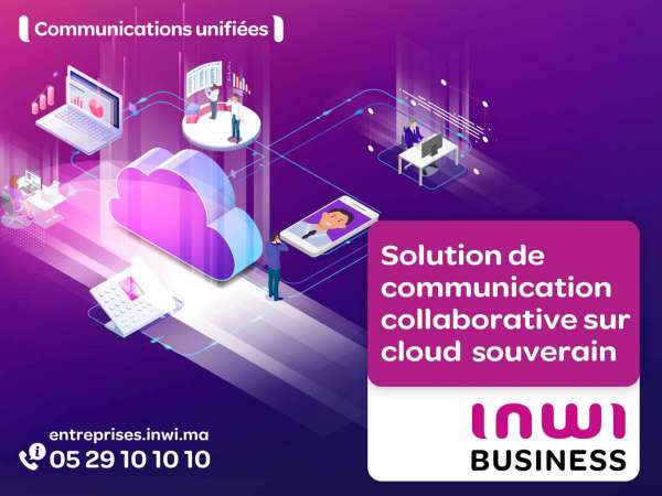 UcaaS Generique - inwi lance sa solution souveraine de Communications Unifiées à destination des entreprises