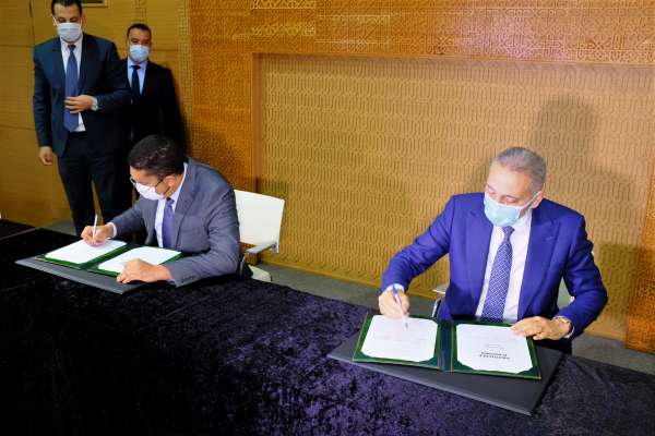 Yazaki signature 2021 0113 10171700 Hamza ZIDANE © - Signature de deux protocoles d’accord pour la création de quatre usines dans le secteur automobile générant 8300 emplois