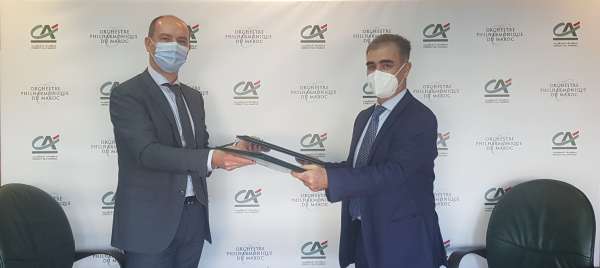 Photo de signature - Le Crédit du Maroc soutient l’Orchestre Philharmonique du Maroc