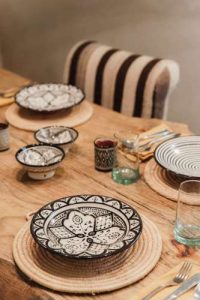 Traditional Moroccan Ceramic Dishes Photo by Leonie Zaytoune 200x300 - Traditional Moroccan Ceramic Dishes Photo by Leonie Zaytoune