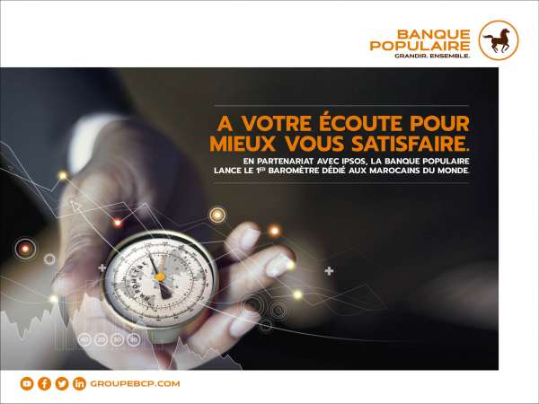 BaromeEtre BP - La Banque Populaire lance le 1er baromètre dédié aux marocains du monde
