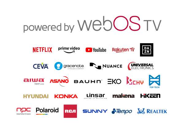 LG étend sa plateforme télévisuelle webOS aux marques de télévision partenaires webOS TV Partners - LG étend sa plateforme télévisuelle webOS aux marques de télévision partenaires