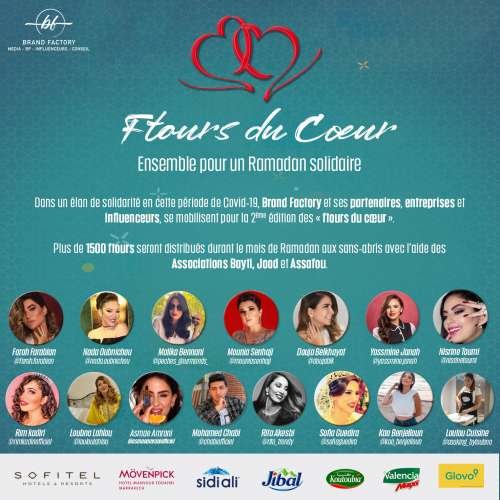 Affiche ftour du coeur - ‘’FTOURS DU CŒUR‘’: Une 2ème édition sous le signe de l'espoir !