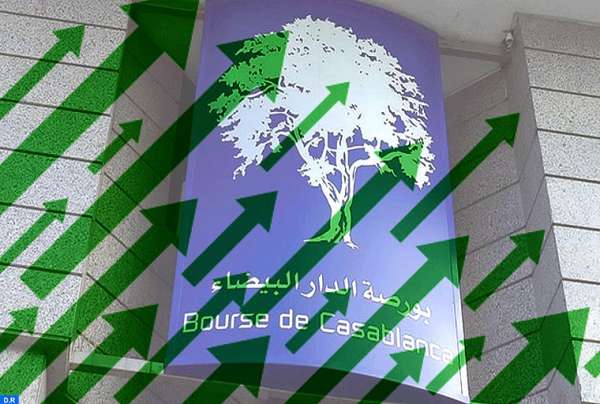Bourse de Casablanca recrute vert - La Bourse de Casablanca en hausse du 12 au 16 avril