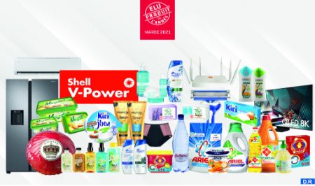 Elu produit  - Maroc: 26 produits élus "Produit de l'Année" 2021