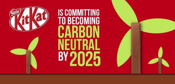 KitKat CarbonNeutral - KitKat sera neutre en carbone d'ici 2025