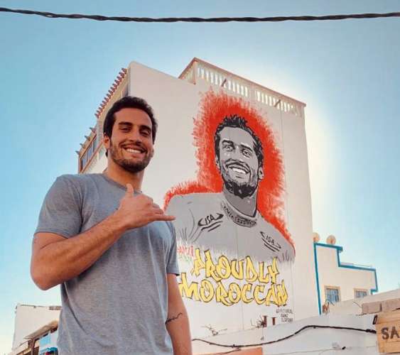 Ramzi Taghazout 1 - La Société d'Aménagement et de Promotion de la Station de Taghazout scelle un partenariat avec le surfeur Ramzi Boukhiam