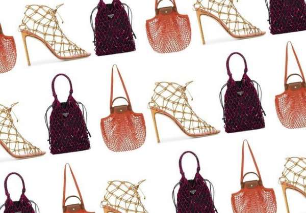 Tendance mode printemps des sacs aux vetements le filet s impose - Tendance mode printemps : des sacs aux vêtements, le filet s’impose