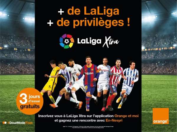 Visuel LaLiga VF - Orange se lie avec LaLiga !
