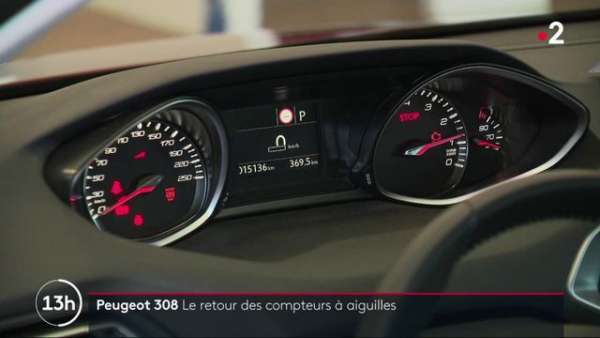 peugot - Automobile : la Peugeot 308 revient au compteur à aiguille