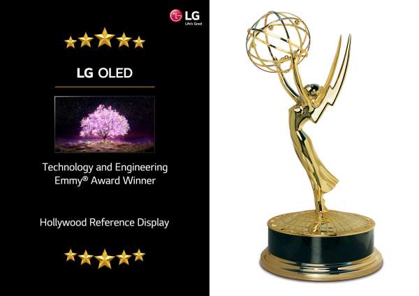 LG Emmy Award - Les TV LG OLED récompensés aux Technology & Engineering Emmy® Awards