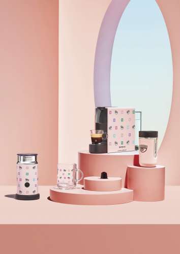 visuel 1 - Nespresso s'associe avec Chiara Ferragni pour une collection estivale rafra&icirc;chissante