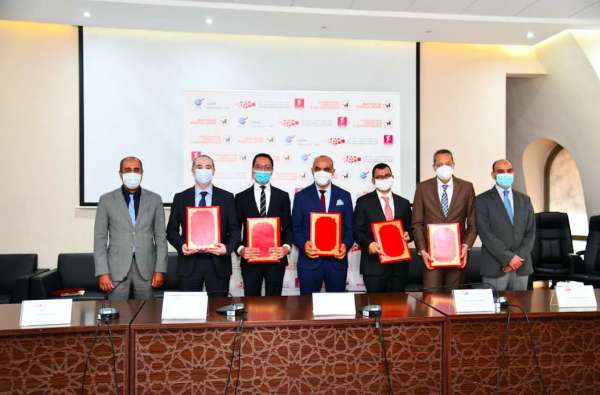 Convention BP marrakech FCE CRI ANAPEC CGEM - La FCE et la BP Marrakech-Béni Mellal signent une série de partenariats à Marrakech