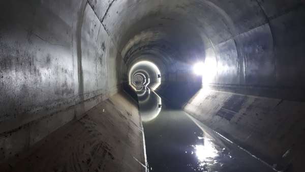 Galerie de stockage des eaux pluviales Hay Sadri 2 - Assainissement des eaux pluviales : Lydec achève la réalisation de 3 grands projets à Casablanca