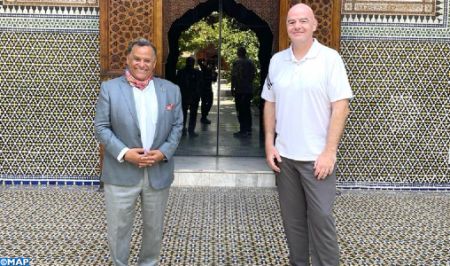 Gianni Infantino - Gianni Infantino visite le musée Dar El Bacha de Marrakech