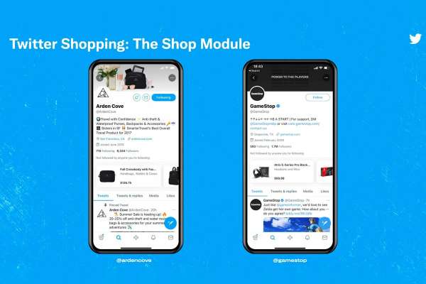 twitter shopping marques une - Twitter teste une nouvelle section shopping pour les marques