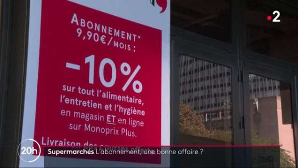 eltVideoWs 524657 6148dd7c3dbfe - Consommation : des supermarchés proposent des abonnements pour obtenir des remises