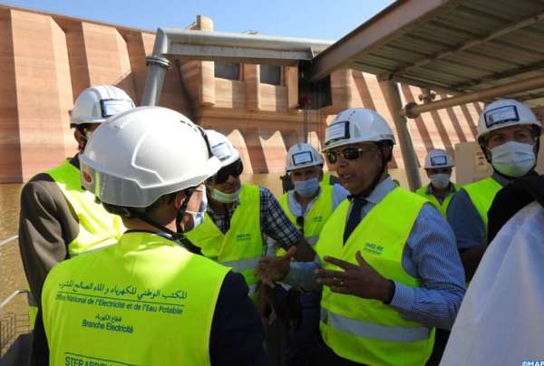 ONEE 1 - STEP Abdelmoumen: un taux de réalisation de 70%