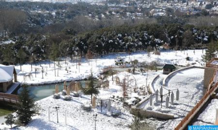 Ifrane 1 504x300 1 - Averses orageuses localement fortes et chute de neige du vendredi au dimanche dans plusieurs provinces du Royaume (Bulletin spécial)