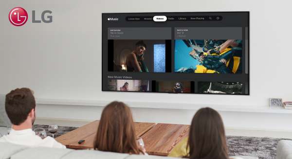 LG SMART TV Apple Music 2 Lifestyle - La Smart TV de LG propose maintenant Apple Music pour encore plus d'options de divertissement