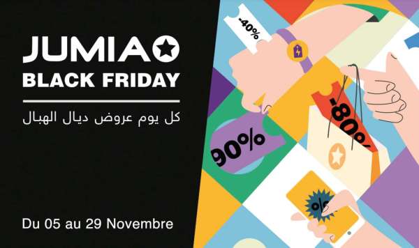 Visuel Black Friday 2021 - Jumia Maroc – Consonews - Premier site consommation au Maroc