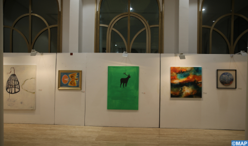 exposition 7 - Vernissage à Casablanca d’une exposition collective sous le signe “l’art au service de la société”