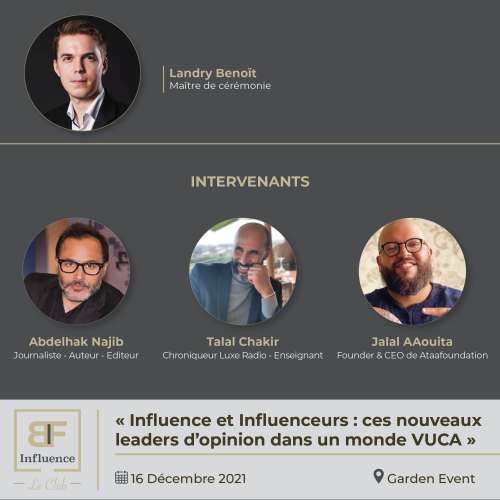 intervenants - L’influence, socle et repère dans un monde volatile