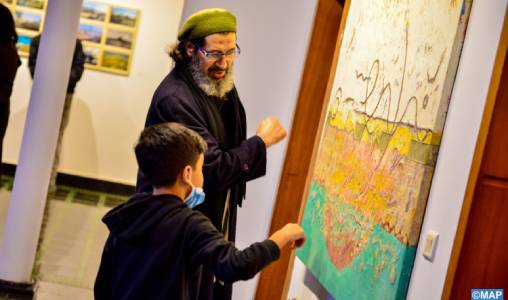 DSC79891 - Rabat : Pleins feux sur les œuvres singulières du plasticien Mostafa Maftah et du photographe Abderrahmane Doukkane