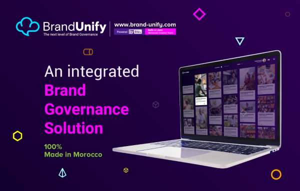 Illustration Brand Unify - Première solution digitale de Brand Gouvernance 100% Made in Morocco, signée Bulls and Lions Creatives