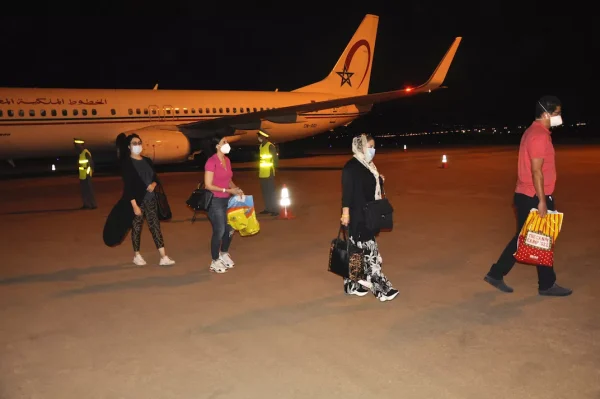 Marocains bloqués à létranger MAPPH 20200703 0048 MAP map 600x399 - Covid-19: réouverture, à partir du 7 février prochain, de l’espace aérien du Royaume