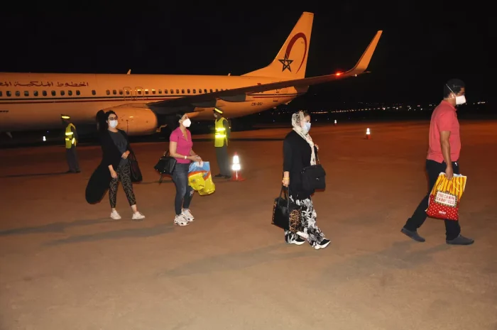 Marocains bloqués à létranger MAPPH 20200703 0048 MAP map scaled - Covid-19: réouverture, à partir du 7 février prochain, de l’espace aérien du Royaume