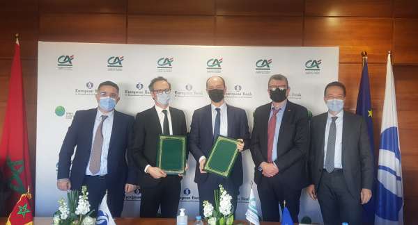 Photo CDM BERD - La BERD et Crédit du Maroc signent un nouveau partenariat portant sur une nouvelle ligne de financement