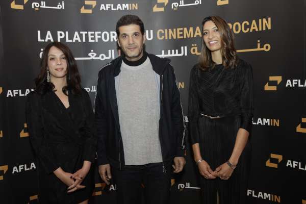 Photos Equipe Aflamin Avec.Nabil .Ayouch - Lancement de “AFLAMIN ”: La plateforme du cinéma marocain