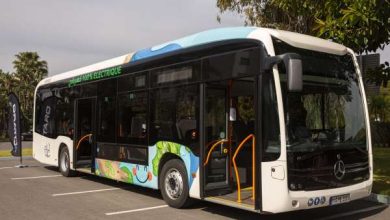 @IMG 9320 390x220 - Rabat « Ville Lumière », en coordination avec Alsa et Auto Nejma, lance un essai réel du Bus Electrique e-Citaro Mercedes-Benz