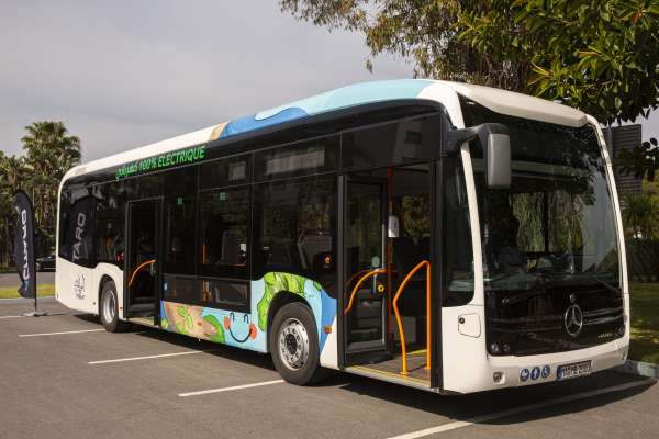 @IMG 9320 - Rabat « Ville Lumière », en coordination avec Alsa et Auto Nejma, lance un essai réel du Bus Electrique e-Citaro Mercedes-Benz