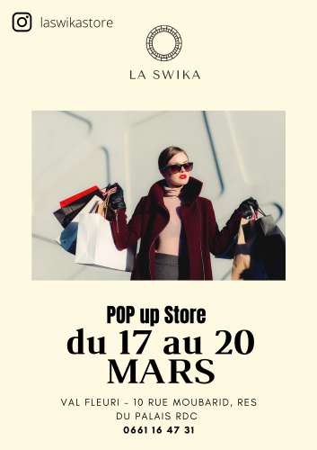 INVITATION page 0001 - La Swika Store :  Le Pop - Up Store qui met en valeur les créatrices marocaines