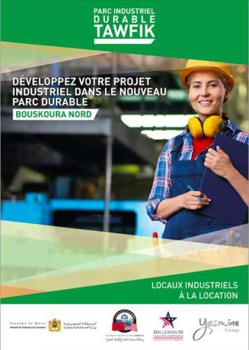 TAWFIK PARC 1 - Yasmine Immobilier lance la commercialisation de son premier parc industriel durable à Casablanca