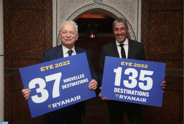ryanair onmt - L’ONMT décroche un partenariat record avec Ryanair