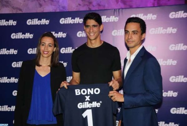 bounou gillette 600x405 - Yassine Bounou, nouvel ambassadeur de Gillette Blue III