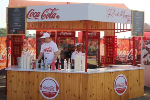 IMG 9259 1 600x400 - Coca-Cola allie cuisine, musique et divertissement dans sa première édition du  Coca-Cola Food & Music Festival