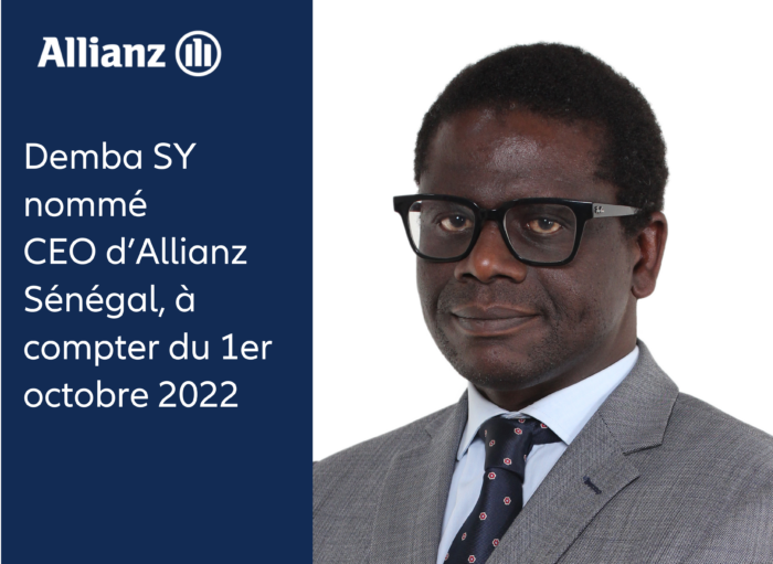 Demba Sy CEO dAllianz Senegal a compter du 1 Octobre 2022 - Changement de leadership chez Allianz Sénégal