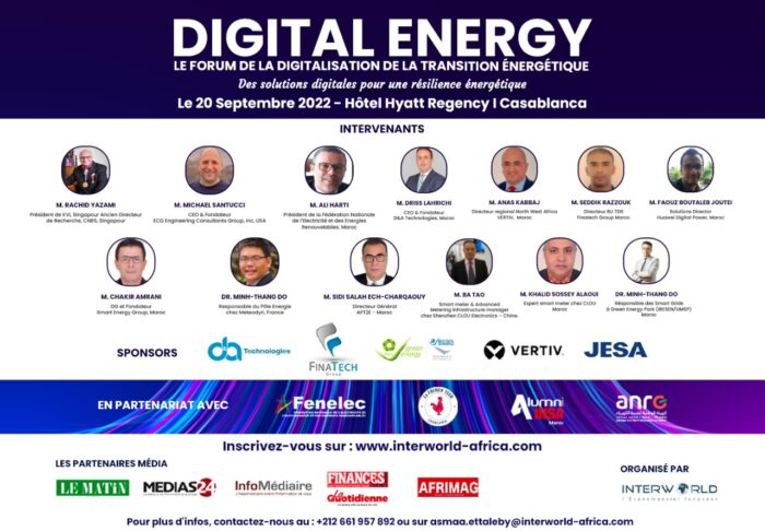Invitation Forum Digital Energy - Rachid Yazami présentera la révolution dans la recharge intelligente des batteries au Forum Digital Energy