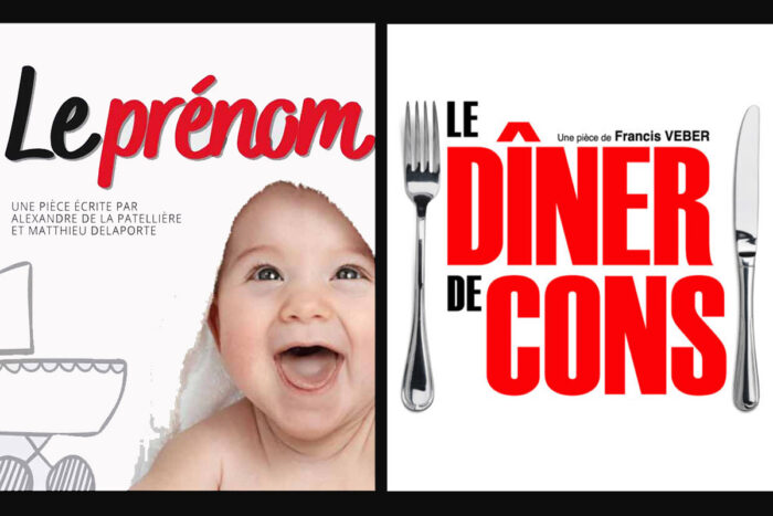 affiche prenom diner de cons 2 - Sur les planches le Dîner de Cons et le Prénom