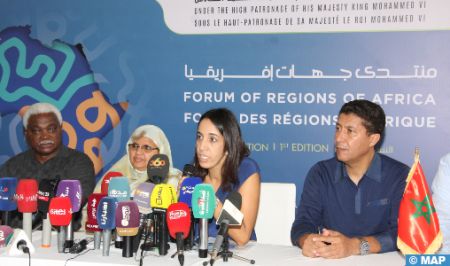 ouverture du Forum des Regions dAfrique - Saidia: ouverture du Forum des Régions d’Afrique