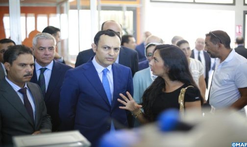 sekkouri 2 - M. Sekkouri visite un centre de formation par apprentissage