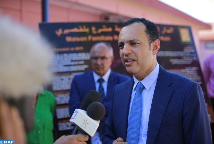 sekkouri - M. Sekkouri visite la Maison Familiale Rurale