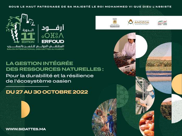 1150 KV Sidattes2022 VFR page 0001 - Le Salon International des Dattes au Maroc à Erfoud est de retour pour sa 11ème édition du 27 au 30 Octobre 2022